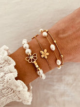 Load image into Gallery viewer, Handmade Simulated Pearl Bead Bracelet – Stainless Steel Jewelry Gift