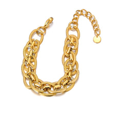 Load image into Gallery viewer, Elevate your style with this popular stainless steel long tassel necklace, featuring an 18K PVD gold plating for a luxurious finish. Its sleek, sweater chain design adds a trendy yet timeless touch to any outfit, making it perfect for layering or wearing alone. Durable and stylish, this personalized fashion piece is ideal for everyday wear or as a thoughtful gift for someone special.