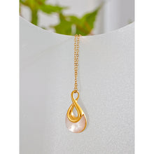Load image into Gallery viewer, MASCHA - Natural stone water drop pendant necklace