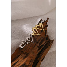 Load image into Gallery viewer, BELEN - Fashion stud earrings in a shape of a hollow heart