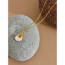 Load image into Gallery viewer, MASCHA - Natural stone water drop pendant necklace
