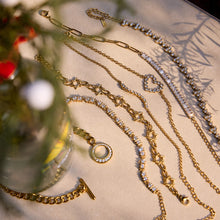 Load image into Gallery viewer, SUMI - Zircon Tennis Gold-Plated Bracelet
