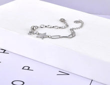 Load image into Gallery viewer, Elevate your style with this fashion stainless steel star &amp; ball charm bracelet. Designed with bohemian-inspired chain links, this versatile jewelry set adds a playful yet elegant touch to any outfit. Perfect for women and girls, it’s ideal for parties or everyday wear, making it a must-have accessory for those who love trendy, coordinated looks.
