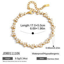 Load image into Gallery viewer, SUMI - Zircon Tennis Gold-Plated Bracelet
