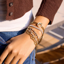 Load image into Gallery viewer, SUMI - Zircon Tennis Gold-Plated Bracelet
