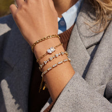 Load image into Gallery viewer, SUMI - Zircon Tennis Gold-Plated Bracelet
