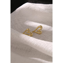 Load image into Gallery viewer, BELEN - Fashion stud earrings in a shape of a hollow heart
