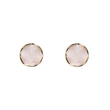 Load image into Gallery viewer, ITZELA - Yhpup Fashion Minimalist Wave Round Korean Stud Earrings Exquisite Enamel Geometric Zinc Alloy Earrings Jewelry for Girl Office

