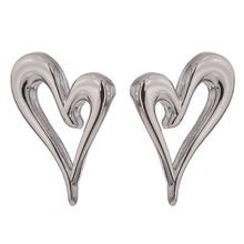 Load image into Gallery viewer, BELEN - Fashion stud earrings in a shape of a hollow heart
